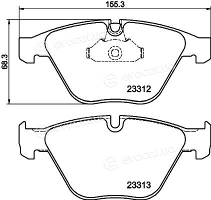 Hella Pagid 8DB 355 015-391