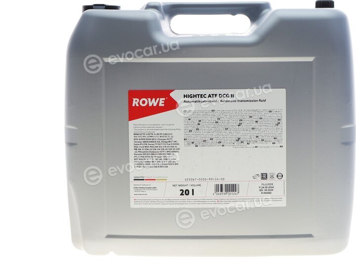 Rowe 25067-0200-99