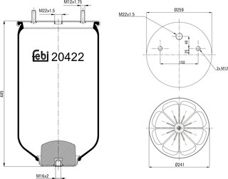 Febi 20422