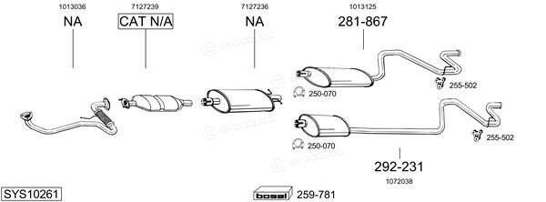 Bosal SYS10261