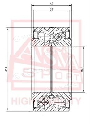 Asva DAC43790041-38