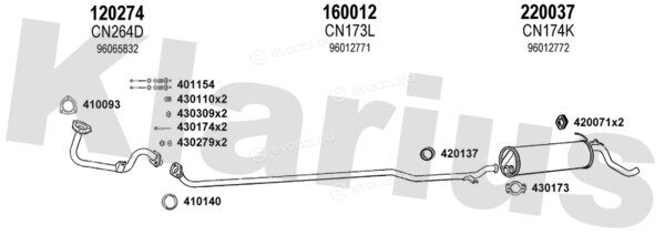 Klarius 180170E