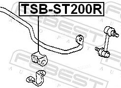 Febest TSB-ST200R