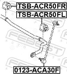 Febest TSB-ACR50FL