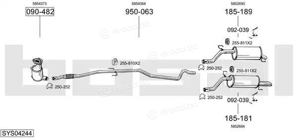 Bosal SYS04244