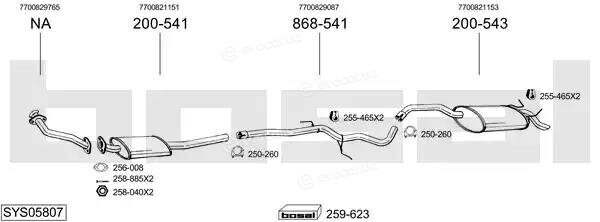 Bosal SYS05807