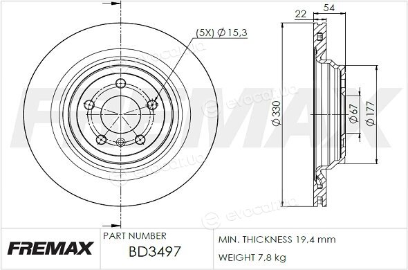 Fremax BD-3497