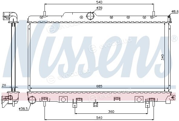 Nissens 64116