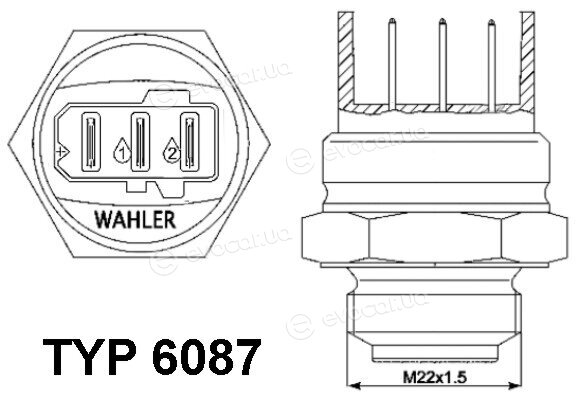 Wahler / BorgWarner 6087.87D