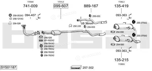 Bosal SYS01187