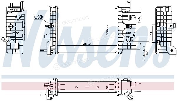 Nissens 607033