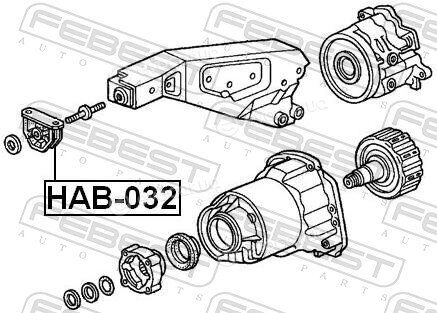 Febest HAB-032