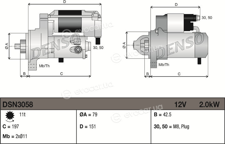 Denso DSN3058