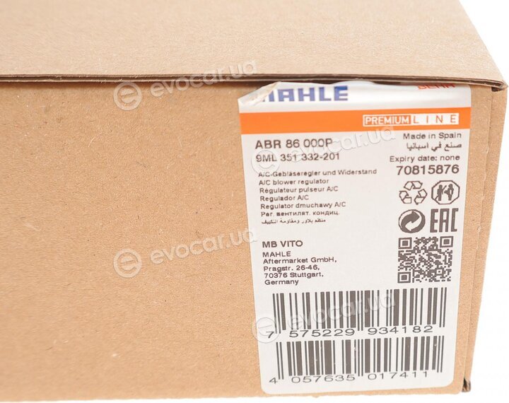 Mahle ABR 86 000P