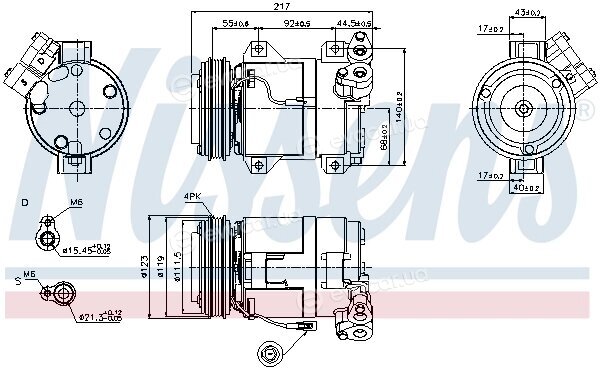 Nissens 89519