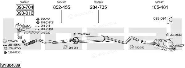 Bosal SYS04089