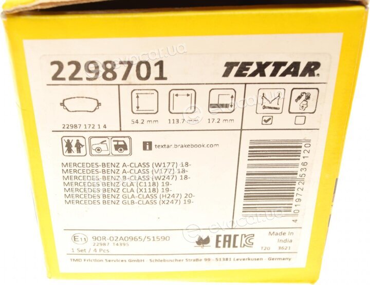 Textar 2298701