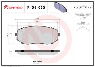 Brembo P54060