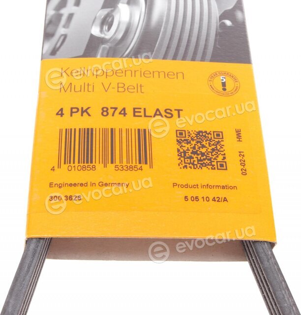 Continental 4PK874 ELAST