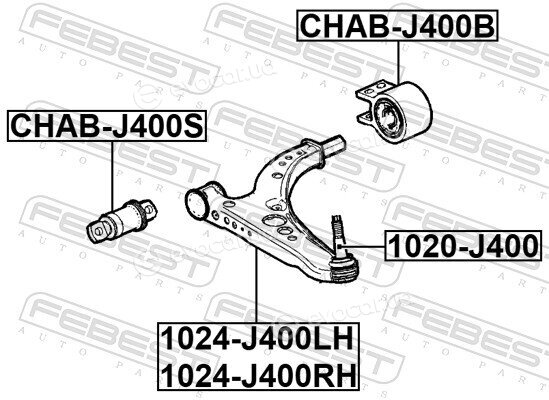 Febest CHAB-J400B