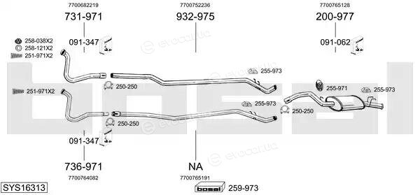 Bosal SYS16313