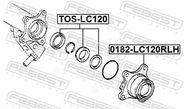 Febest TOS-LC120