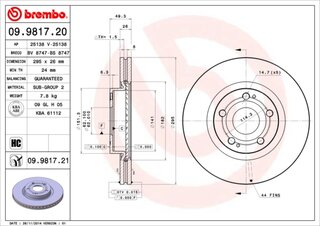 Brembo 09.9817.20
