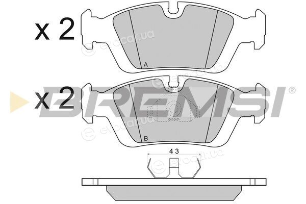 Bremsi BP2432