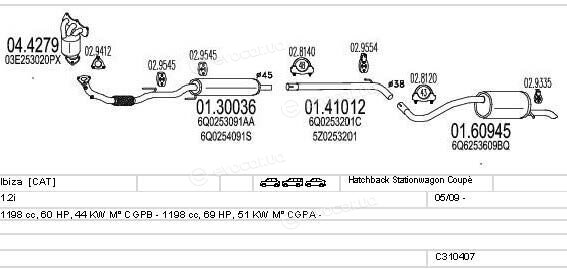 MTS C310407024018