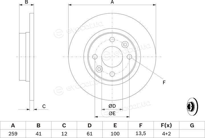 Bosch 0 986 479 B79