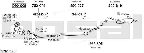 Bosal SYS11978