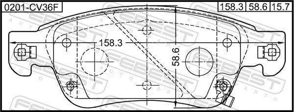 Febest 0201-CV36F