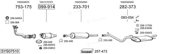 Bosal SYS07510