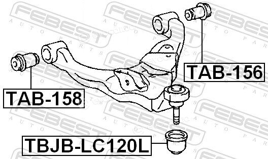 Febest TAB-156