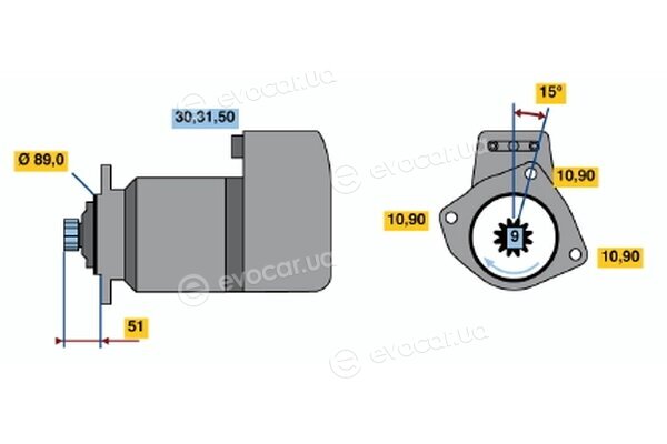 Bosch 0 001 416 025