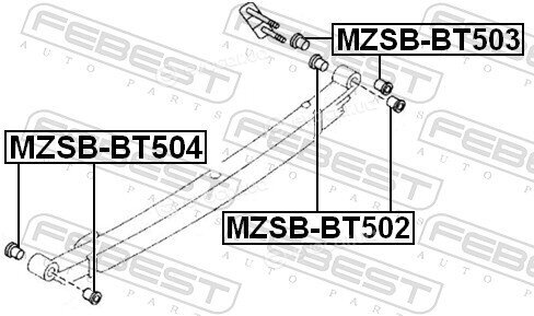 Febest MZSB-BT502