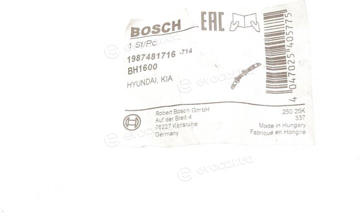 Bosch 1 987 481 716