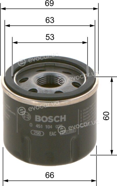 Bosch 0 451 104 025