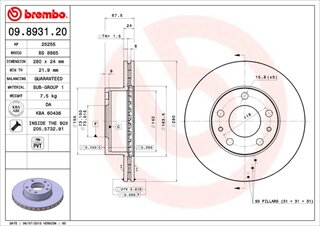 Brembo 09.8931.20