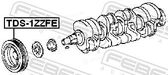 Febest TDS-1ZZFE