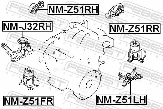 Febest NM-Z51FR