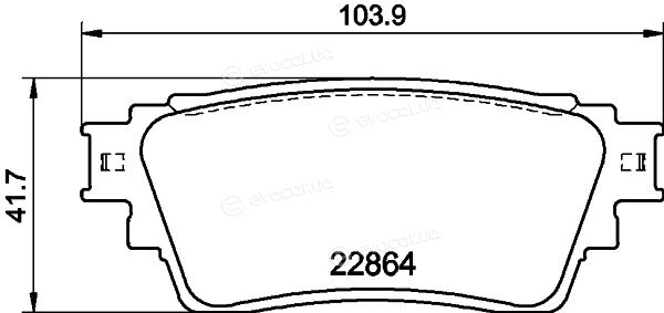 Hella Pagid 8DB 355 040-501