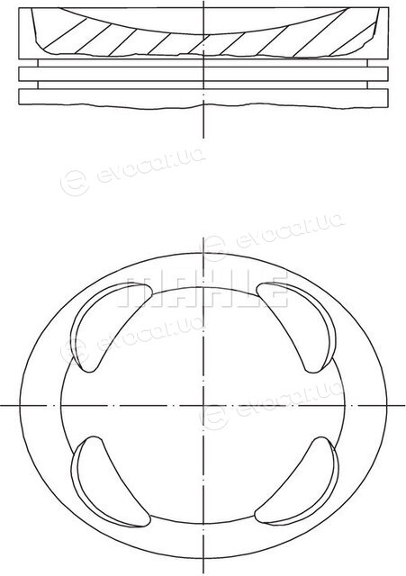 Mahle 081 PI 00104 000