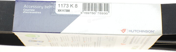 Hutchinson 1173 K 8