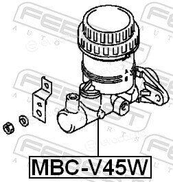 Febest MBC-V45W