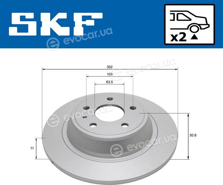 SKF VKBD 91101 S2