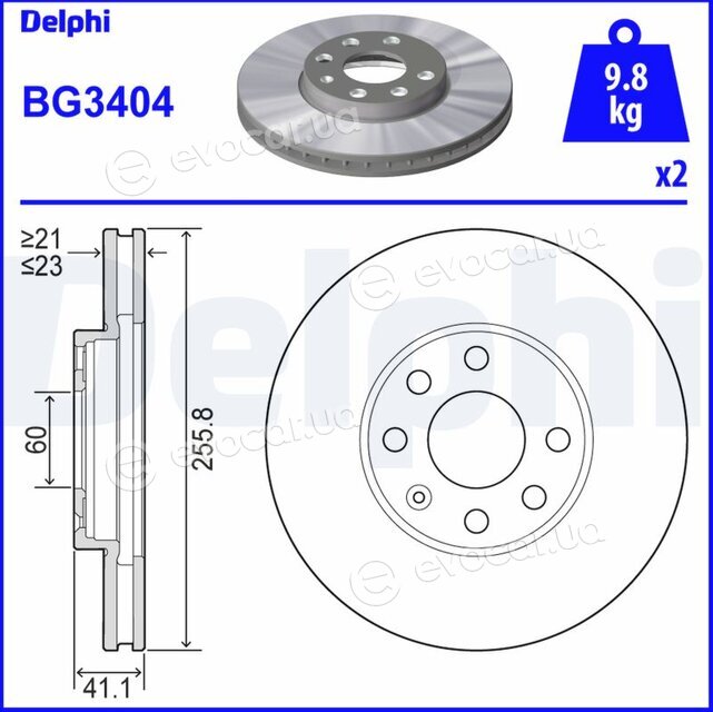 Delphi BG3404