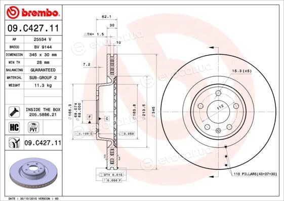 Brembo 09.C427.11