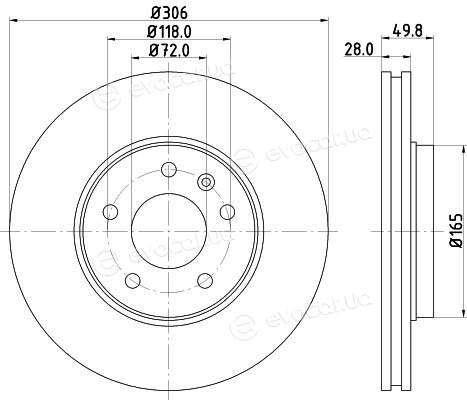 Hella Pagid 8DD 355 108-951