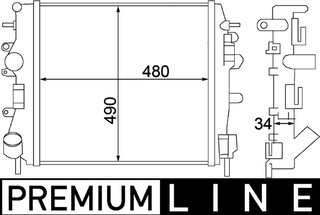Mahle CR 1507 000P